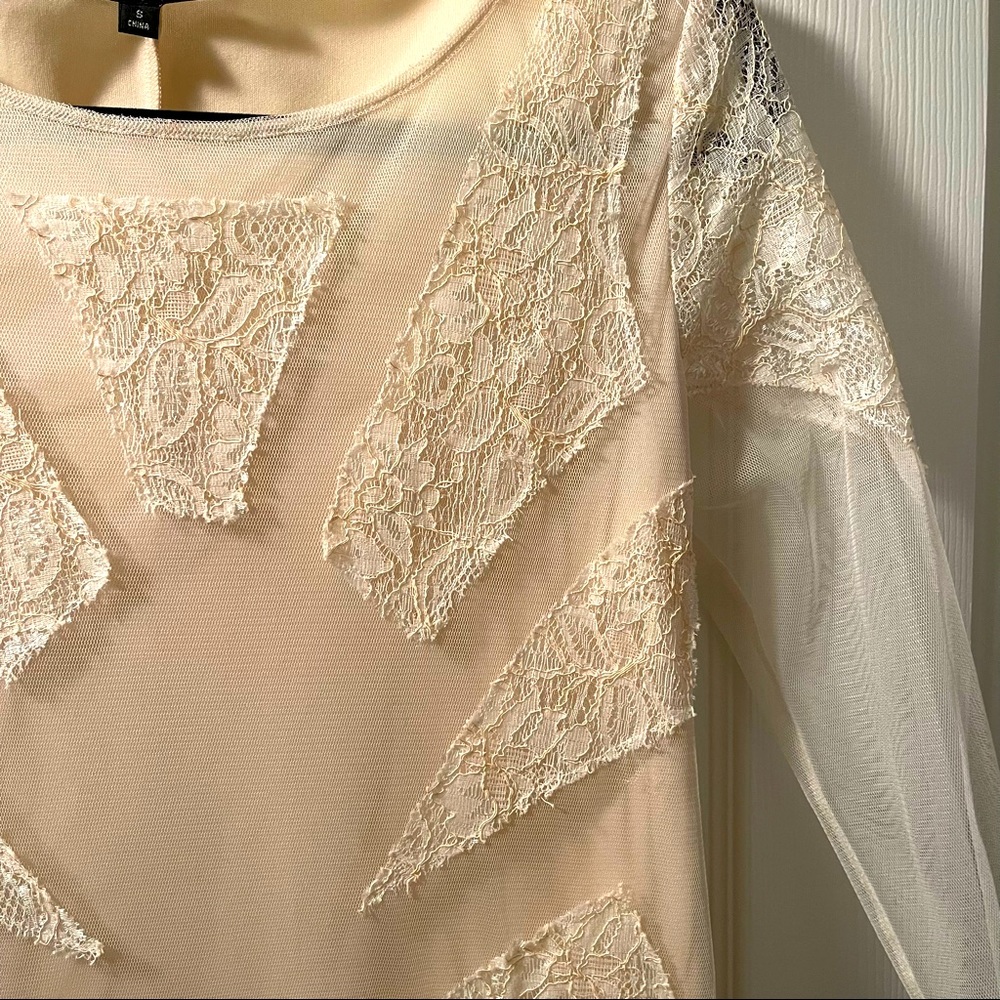 Gianni Bini lace and tulle dress